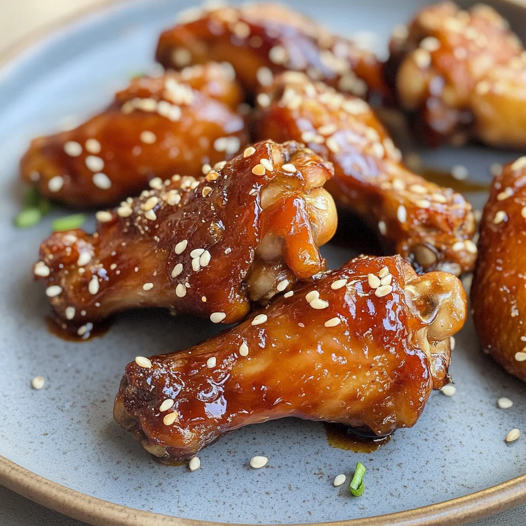 Honey Soy Chicken Wings