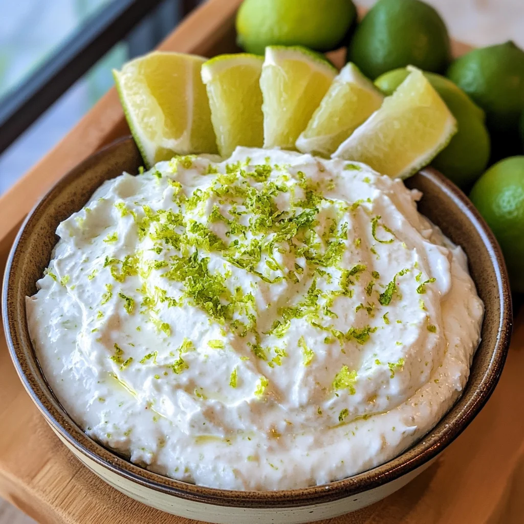 Key Lime Pie Fruit Dip