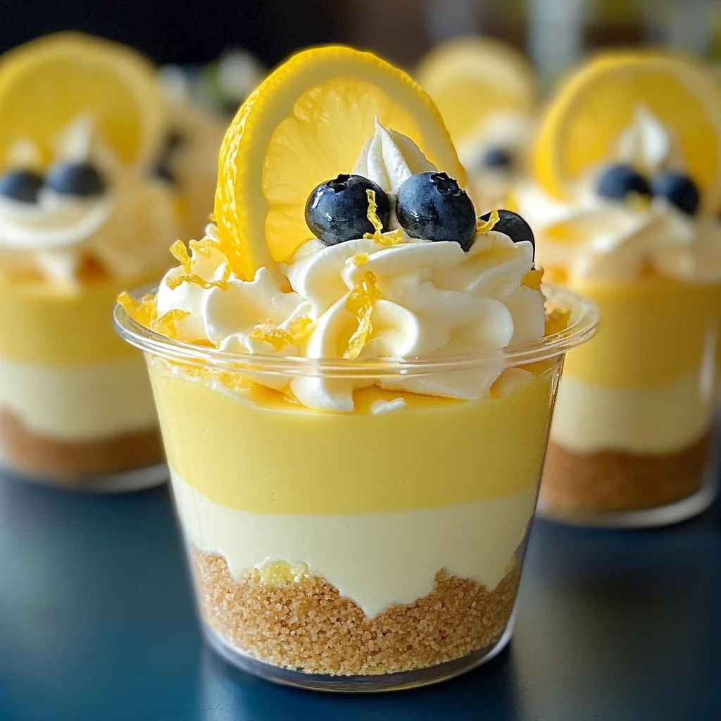 Lemon Cheesecake Mousse