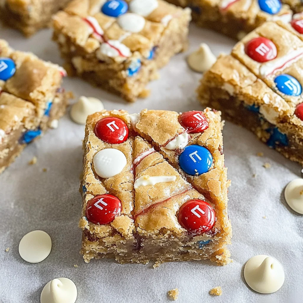 M&M Blondies