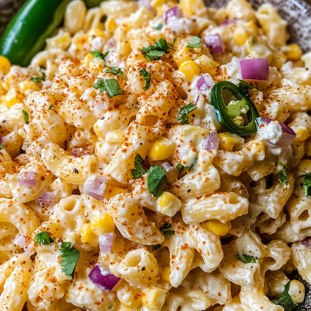 Mexican Street Corn Pasta Salad