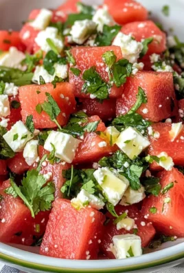 Mexican Watermelon Salad