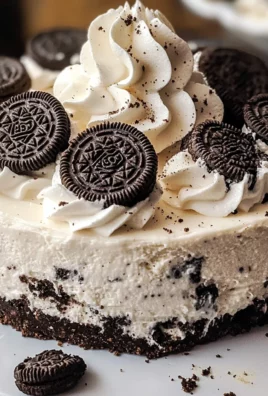 No Bake Oreo Cheesecake
