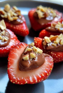 Nutella Deviled Strawberries