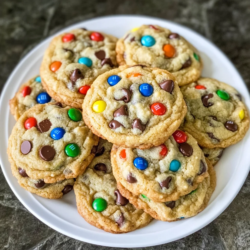 OMG! Soft-Batch Mini M&M & Chocolate Chip Cookies