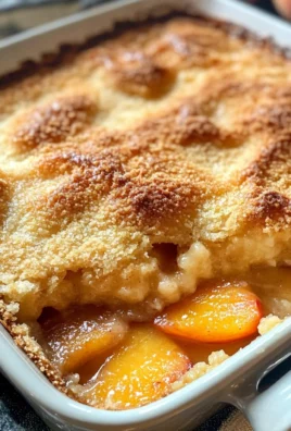 Old Fashioned Peach Cobbler