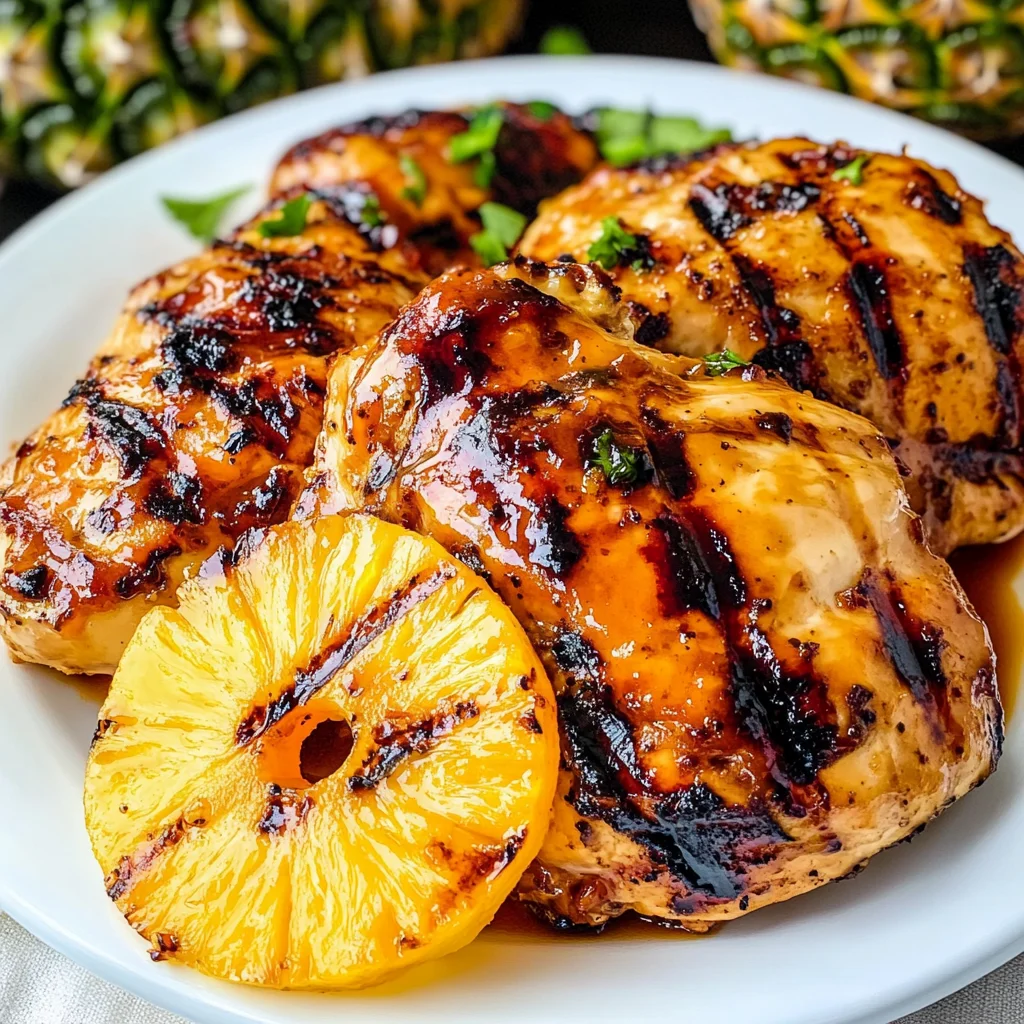 Orange Barbecue Grilled Chicken Recipe