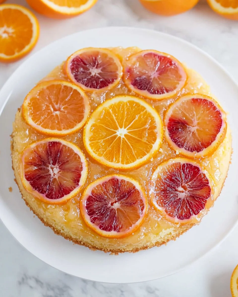 Orange Upside Down Cake