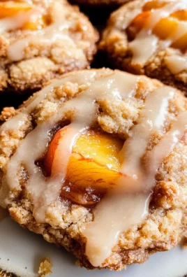 Peach Cobbler Cookies