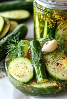 Refrigerator Dill Pickles