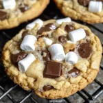 S'more Chocolate Chip Gooey Bliss Cookies