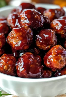 Spicy Cranberry BBQ Meatballs