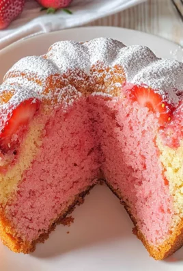 Strawberry Cream Cheese Pound Cake