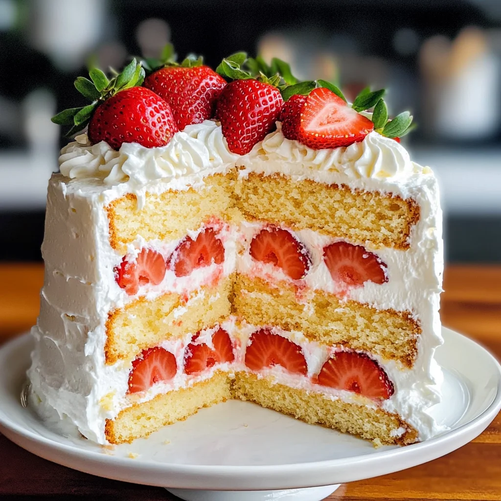 Strawberry Shortcake Cake Recipe