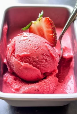 Strawberry Sorbet