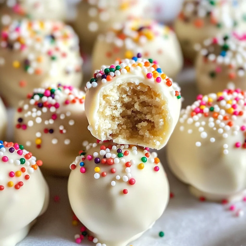 Sugar Cookie Truffles