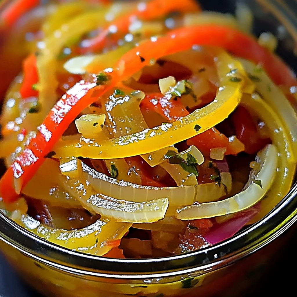 Tangy Pepper Onion Relish