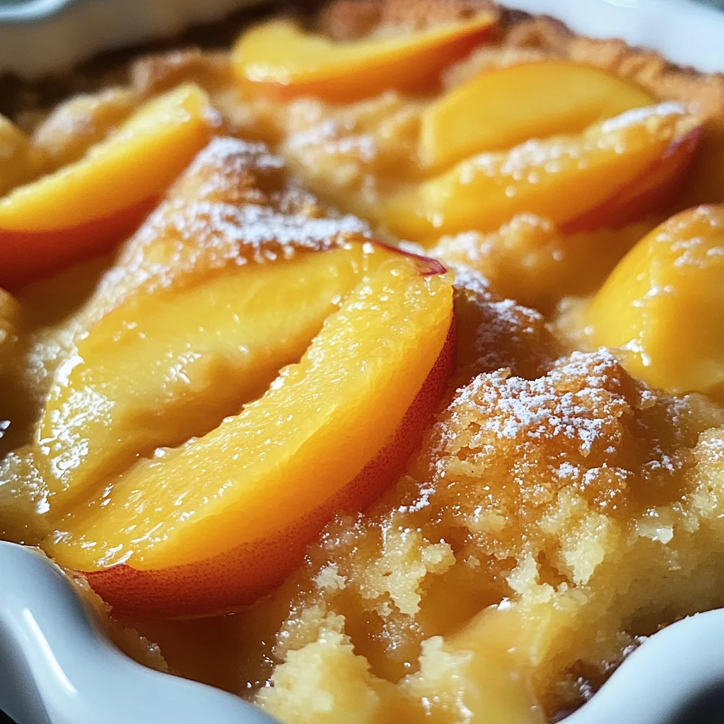 Tennessee Peach Pudding