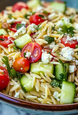 The Best Orzo Pasta Salad