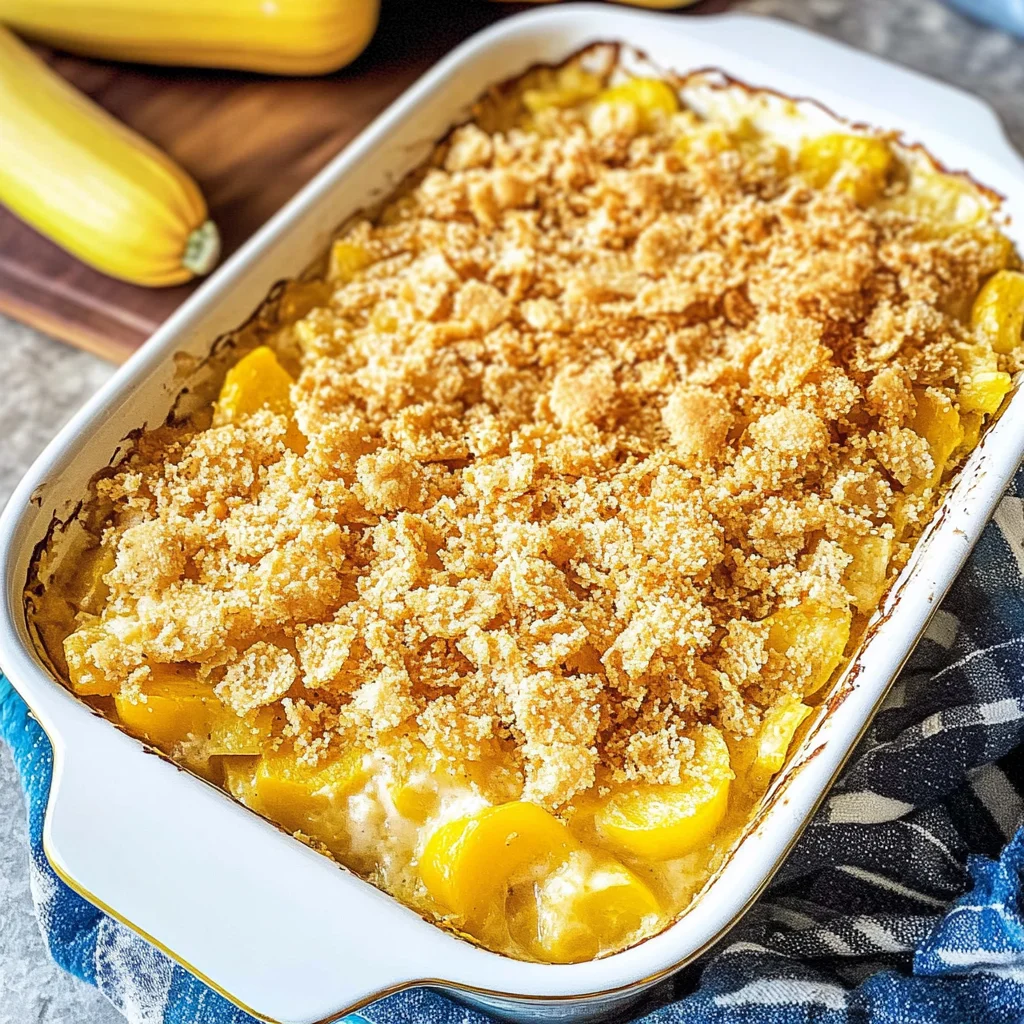 The Best Squash Casserole
