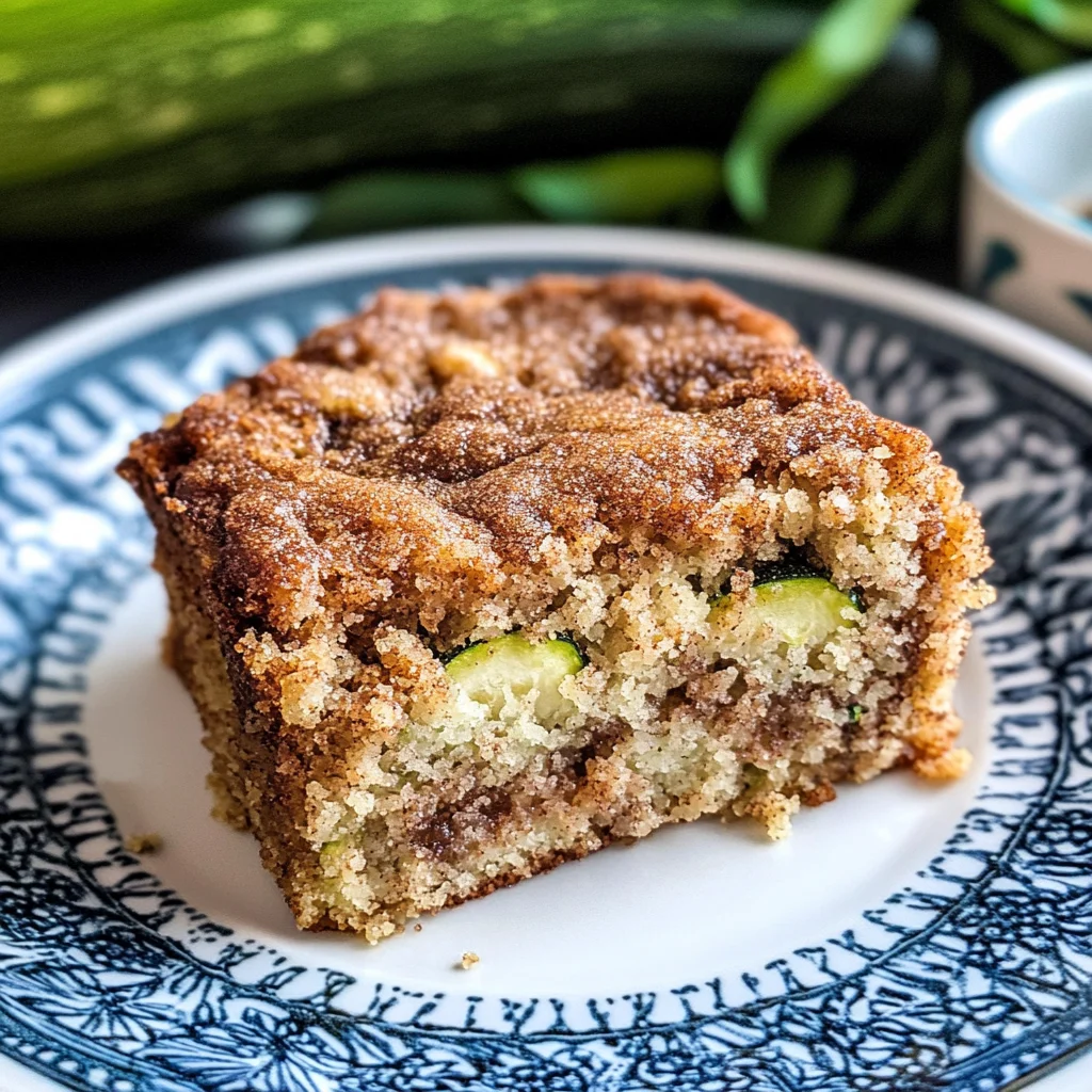Zucchini Coffee Cake Recipe