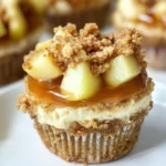 Apple Crisp Mini Cheesecakes