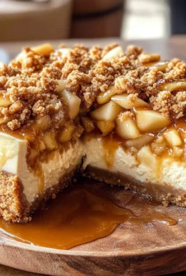 Apple Crumble Cheesecake