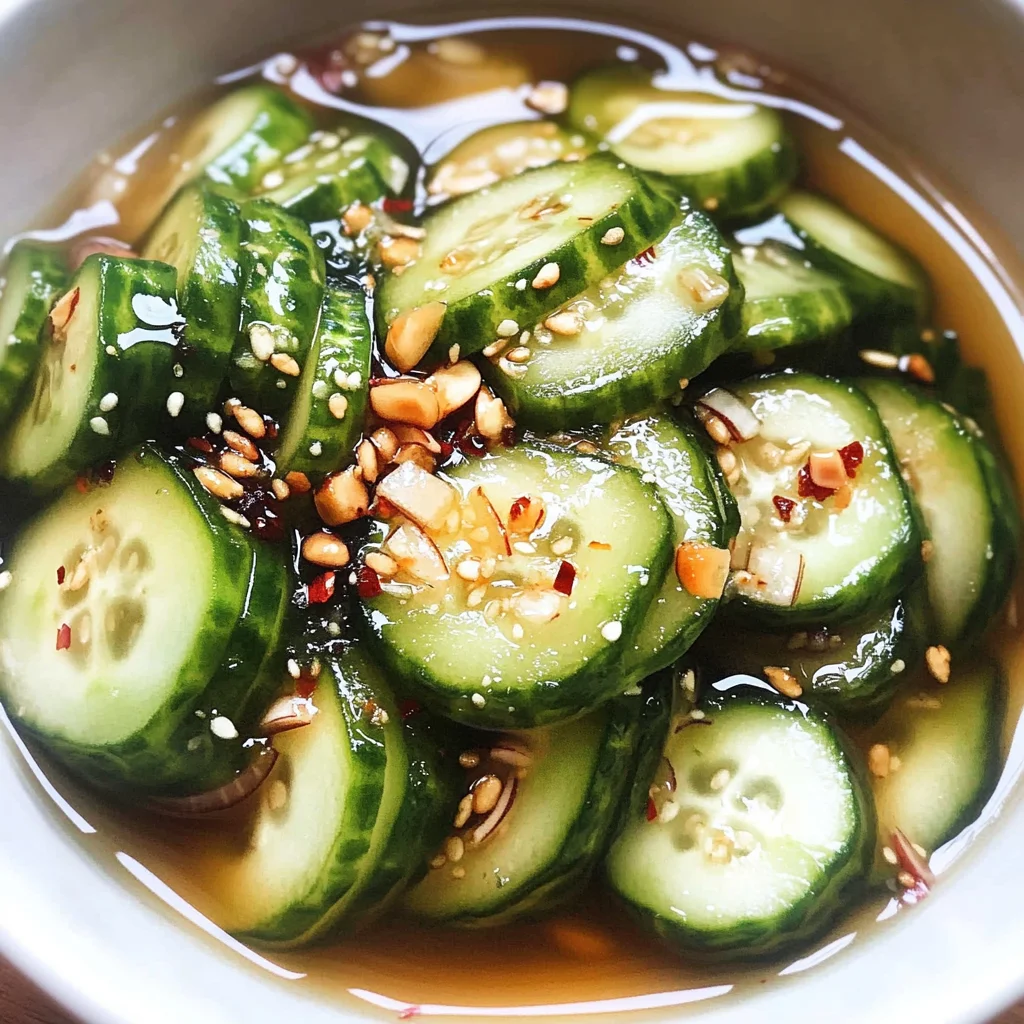 Asian Pickled Cucumber