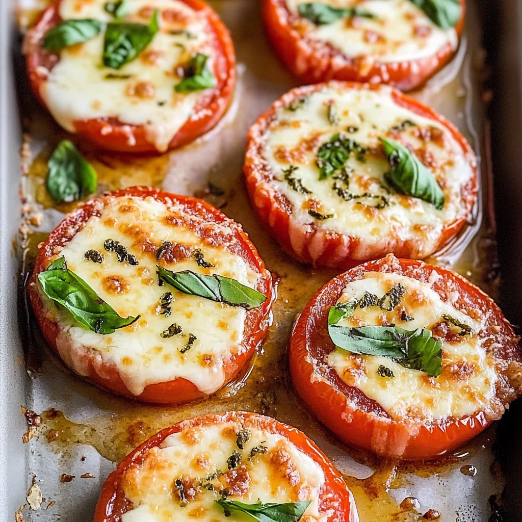 Baked Tomatoes with Cheese