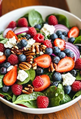Berry Spinach Salad