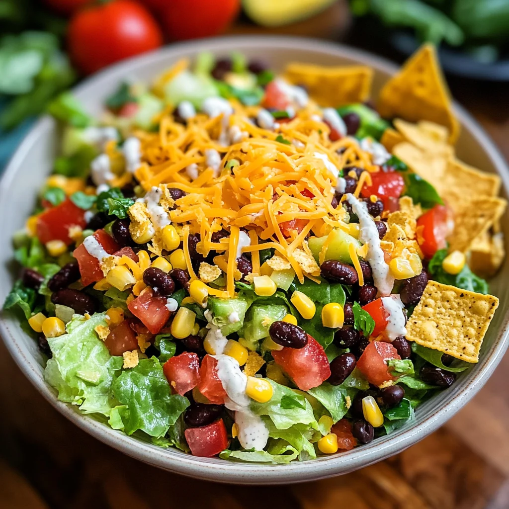 Black Bean Taco Salad