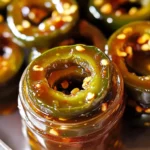 Canned Candied Jalapenos