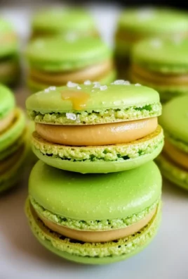 Caramel Apple Macarons