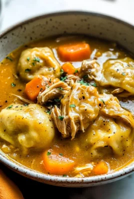 Chicken and Pumpkin Dumplings