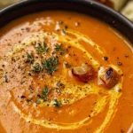Creamy Roasted Garlic Tomato Soup