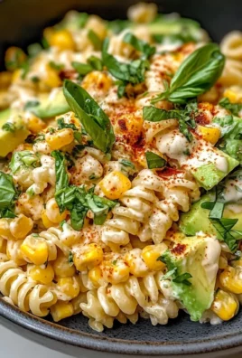 Creamy Street Corn Pasta Salad
