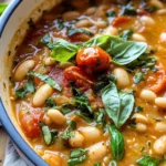 Creamy Tomato White Bean Stew