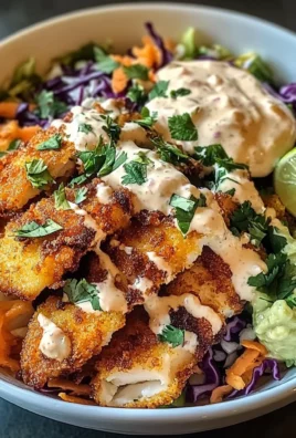 Crispy Fish Taco Bowls