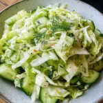 Cucumber Cabbage Salad Recipe