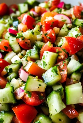 Cucumber Tomato Salad