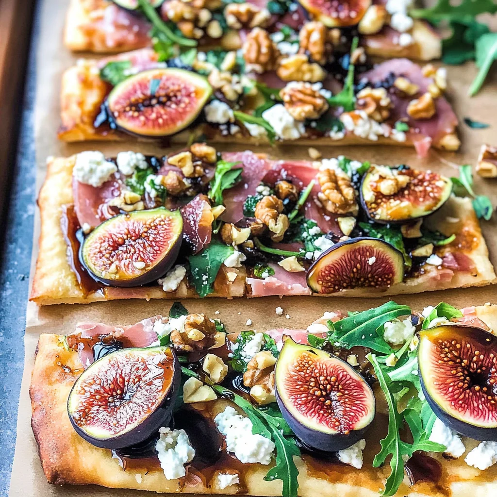 Fig and Prosciutto Flatbread