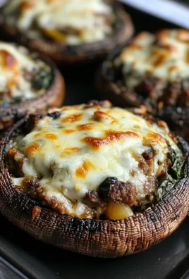 Grilled Stuffed Portobello Mushrooms