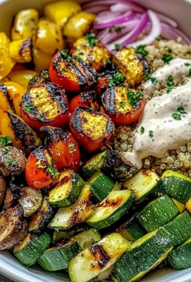 Grilled Veggie Bowl with Quinoa
