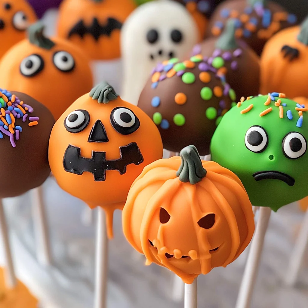 Halloween Cake Pops