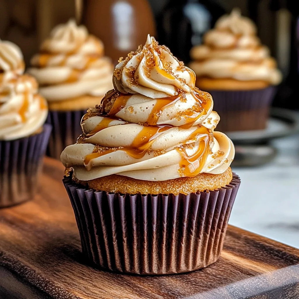 Harry Potter Butterbeer Cupcakes