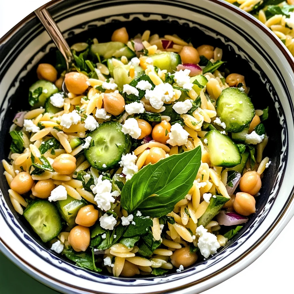 Herb-Lovers Lemony Orzo Salad