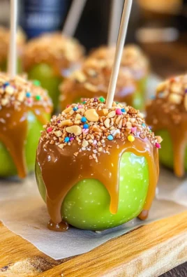 How to Make Mini Caramel Apples