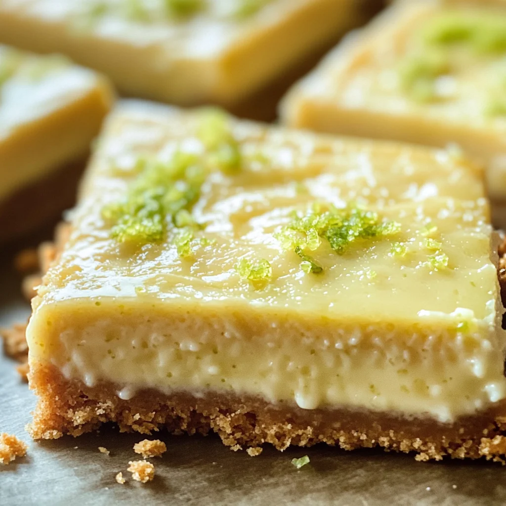 Key Lime Pie Bars