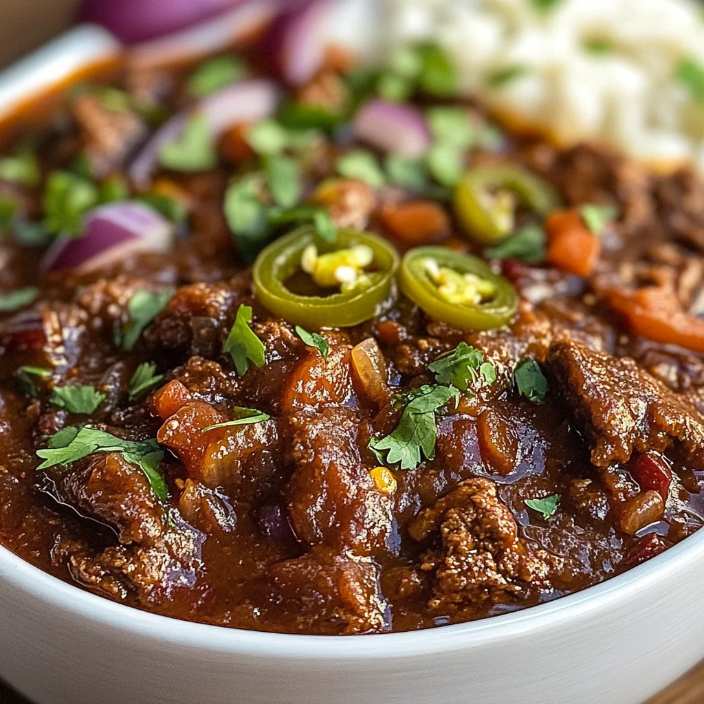 Korean Chile Con Carne