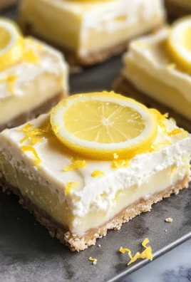 Lemon Cheesecake Bars